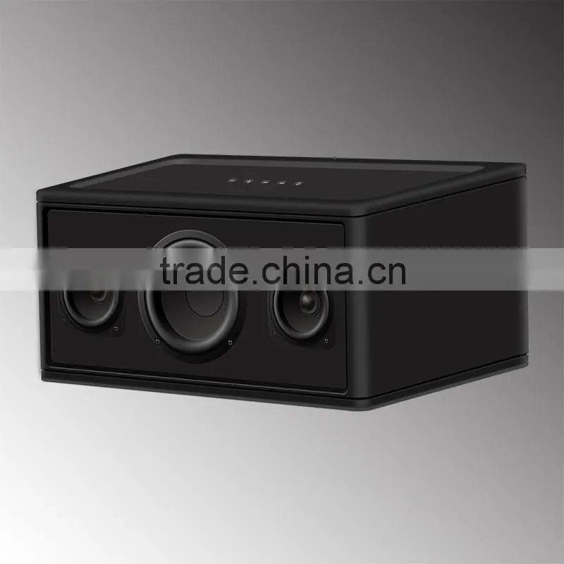Best Selling new design removeable recharge outside 2.1 bluetooth active speaker