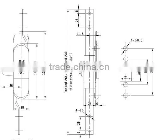 rod control lock