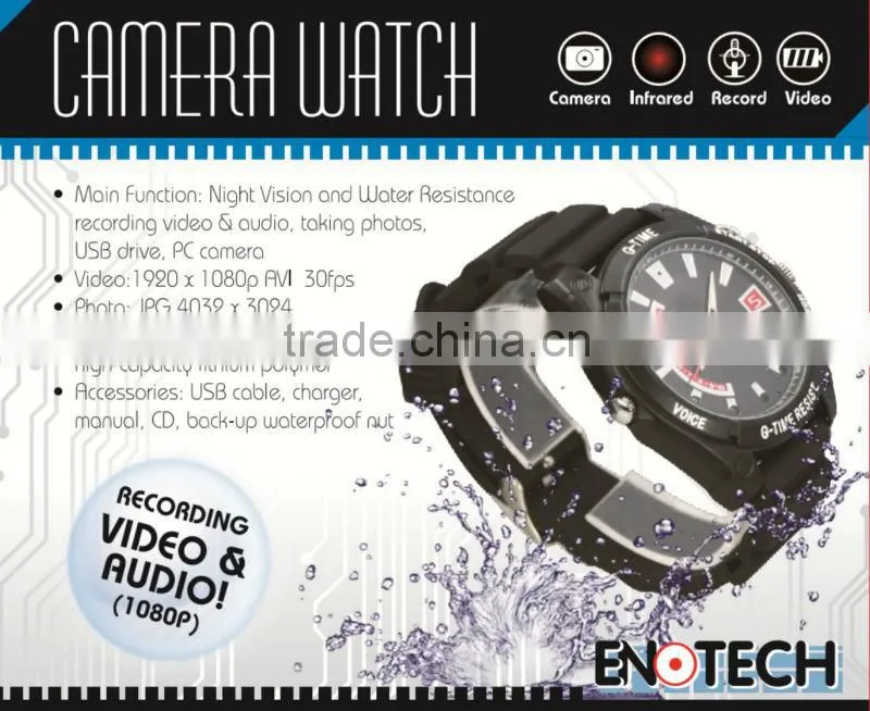 SPY DRESS WATCH CAMERA