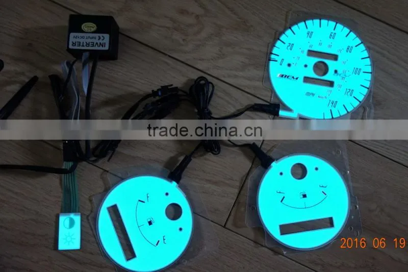 Superior quality EL auto Meter / EL glow car Meter / EL glow auto Meter