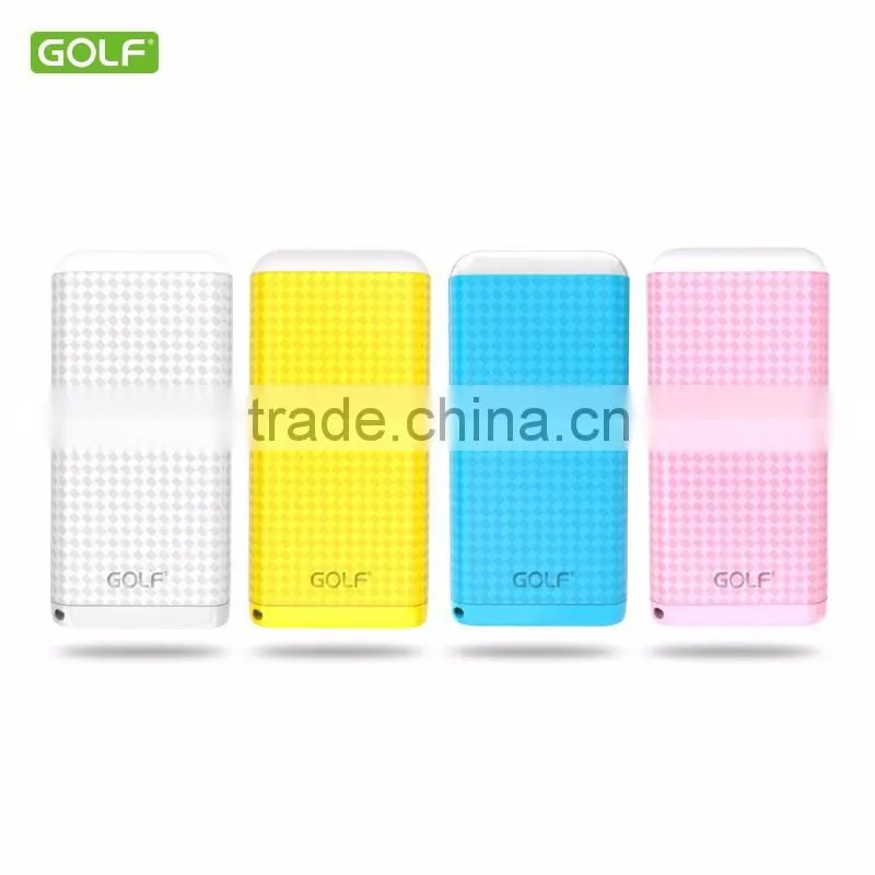 Big LED lamp portable charger power bank 20000mah multi charger for smartphone