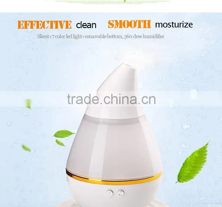 Water drop Colorful gradient light holmes humidifier