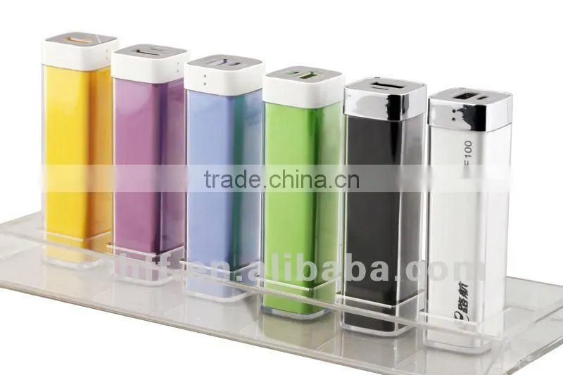 2600mAh External portable POWER BANK, backup battery for Iphone/Ipad, other smart phones(F100)
