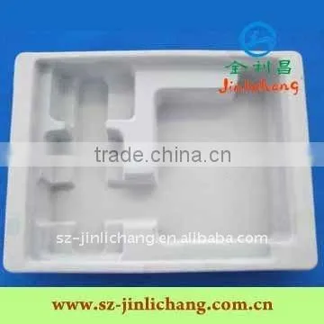 Transparent blister tray for cosmetics
