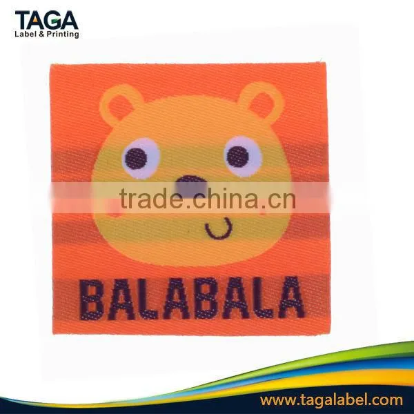 High Quality OEM Garment Labels Woven