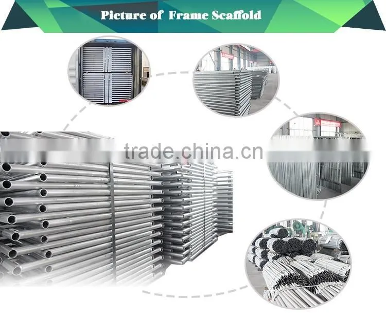 Cheap price and Light Weight Tubular Steel H Frame Scaffolding for sale