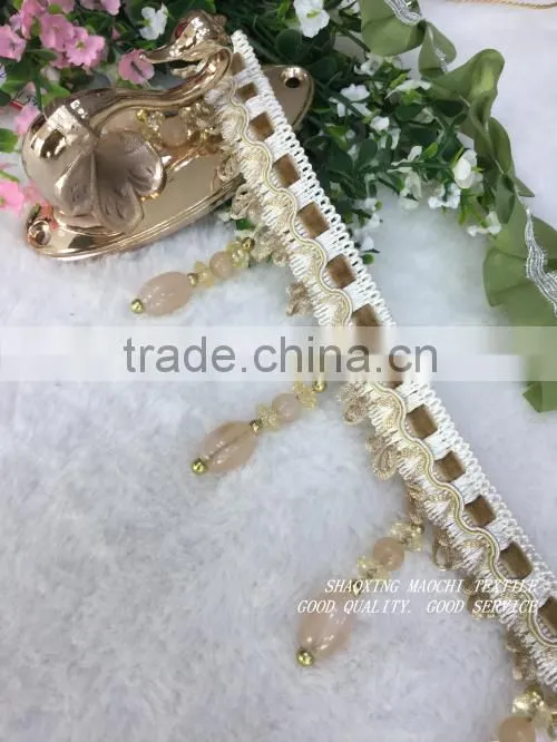 wholesale curtain lace fringes for Home Textile Accessory