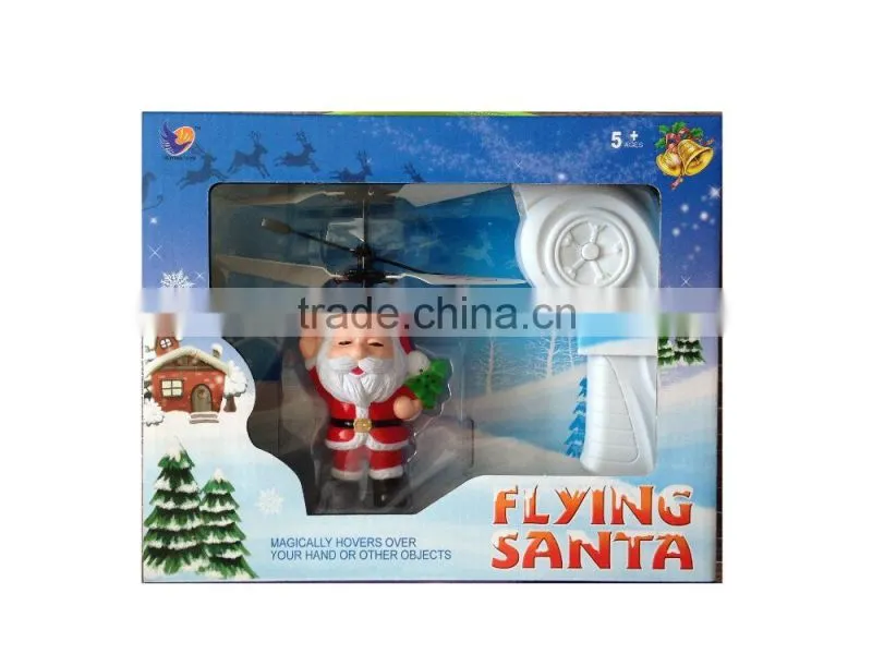 Flying Santa With LED HY-838U 2016 Christmas New Toys 2016 New Products Christmas New Products 2016 New Toys For Christmas 2016