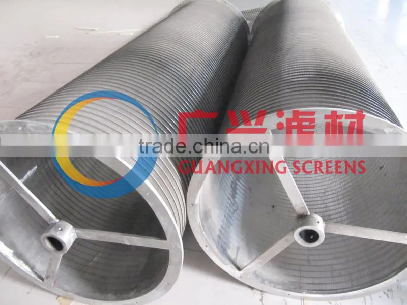 Screw press screen
