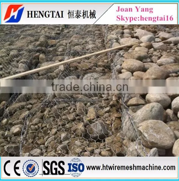 Stone Cage Making Large Hexagonal Wire Mesh Netting Machine