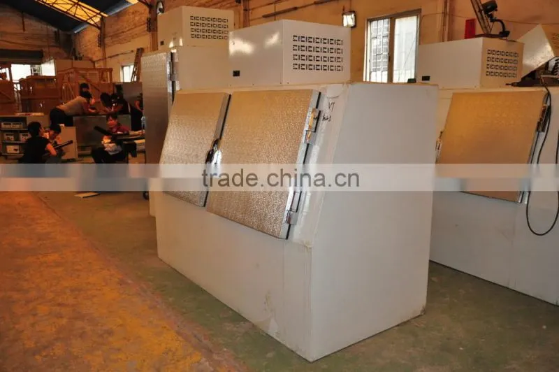 ice storage bin with double doors for baggage ice
