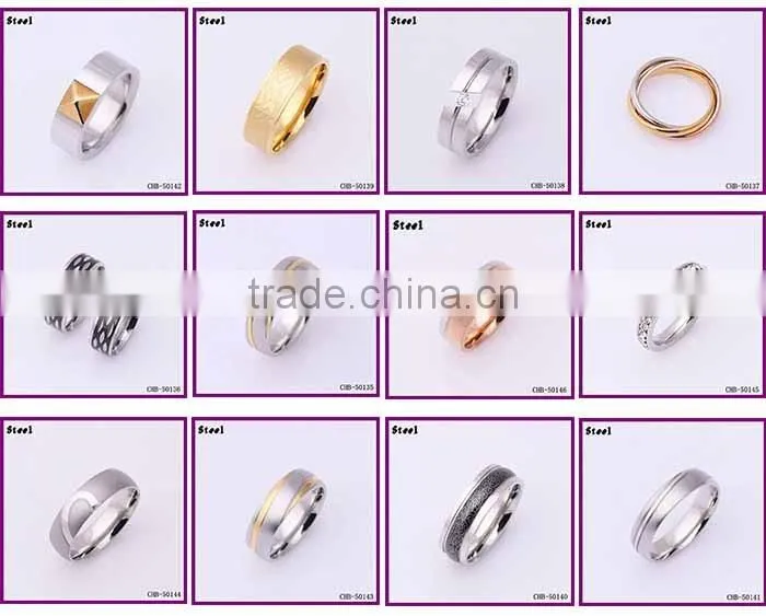 Fashion Yiwu Jewelry Factory Channel Setting Men Ring Model