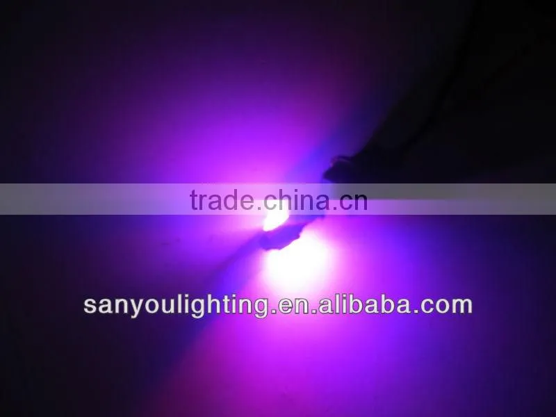RGB 6W T10 36mm high power car led lighting car led lamp