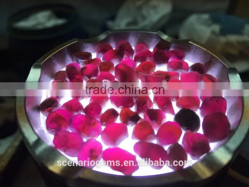 Good Quality Natural Purple Garnet Rough 6-8MM