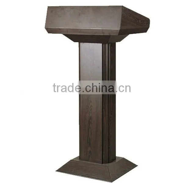 China Supply Wood Lectern Pulpit /Hotel Meeting Room Rostrum
