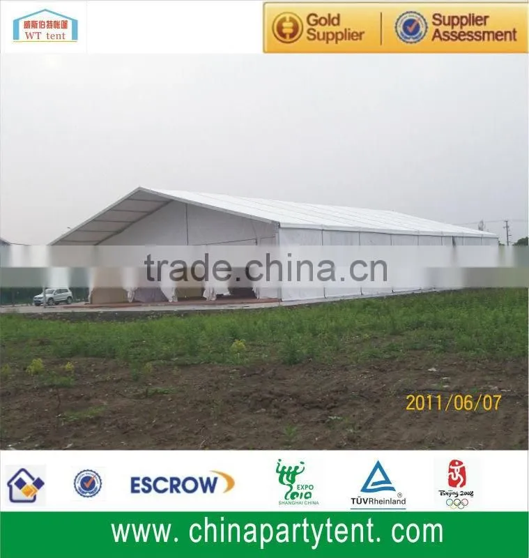 White luxury outdoor event tents wedding