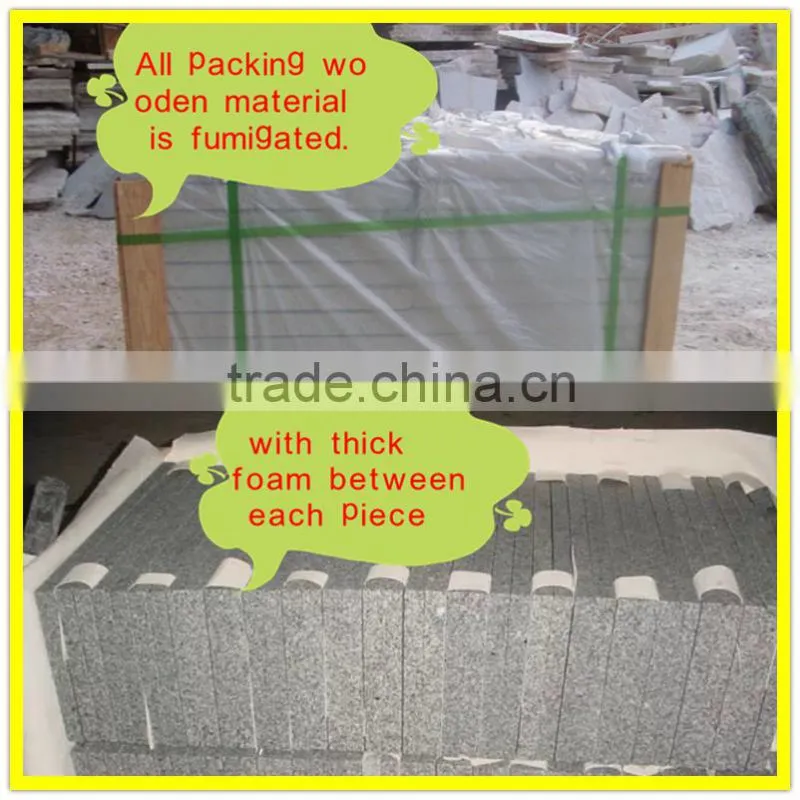 Natural granite paving stone