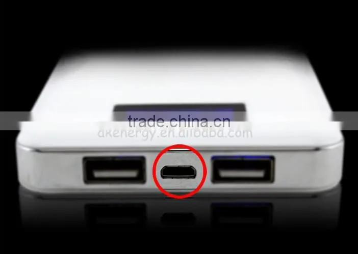 Super Slim 12000mAh Power Bank For iPhone All Smartphone And Tablet
