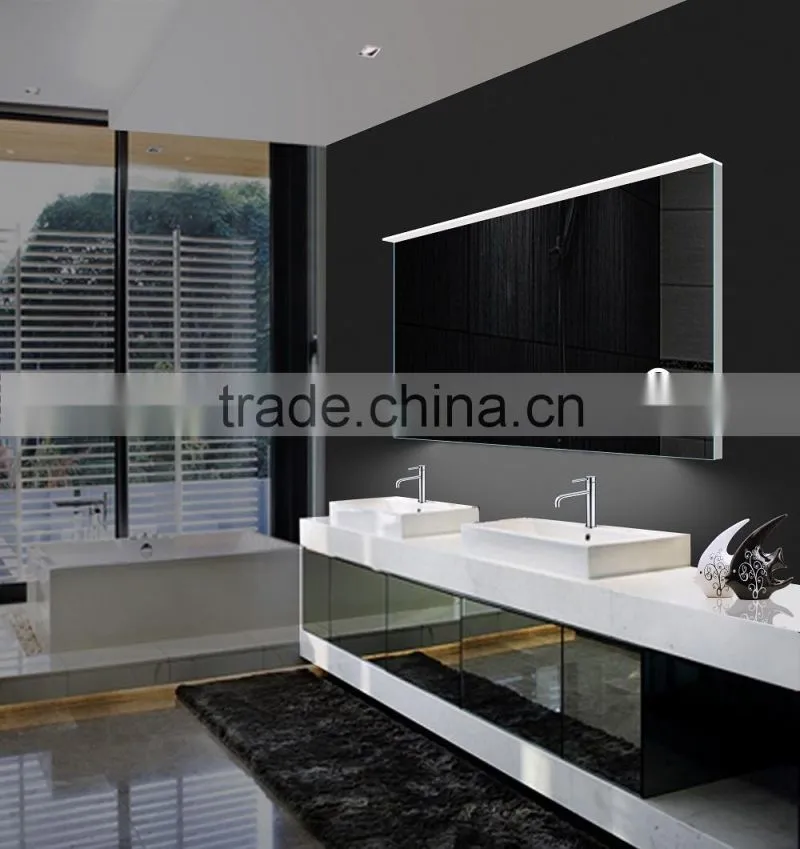 New design guangdong wholesale fogless shower razor square bath shaving mirror