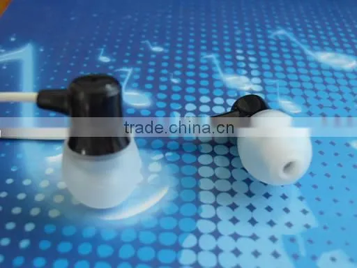 Fashion design,transparent colorful earphone & earbud for Ipad
