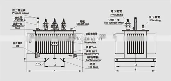 three phase powewr distribution Transformer
