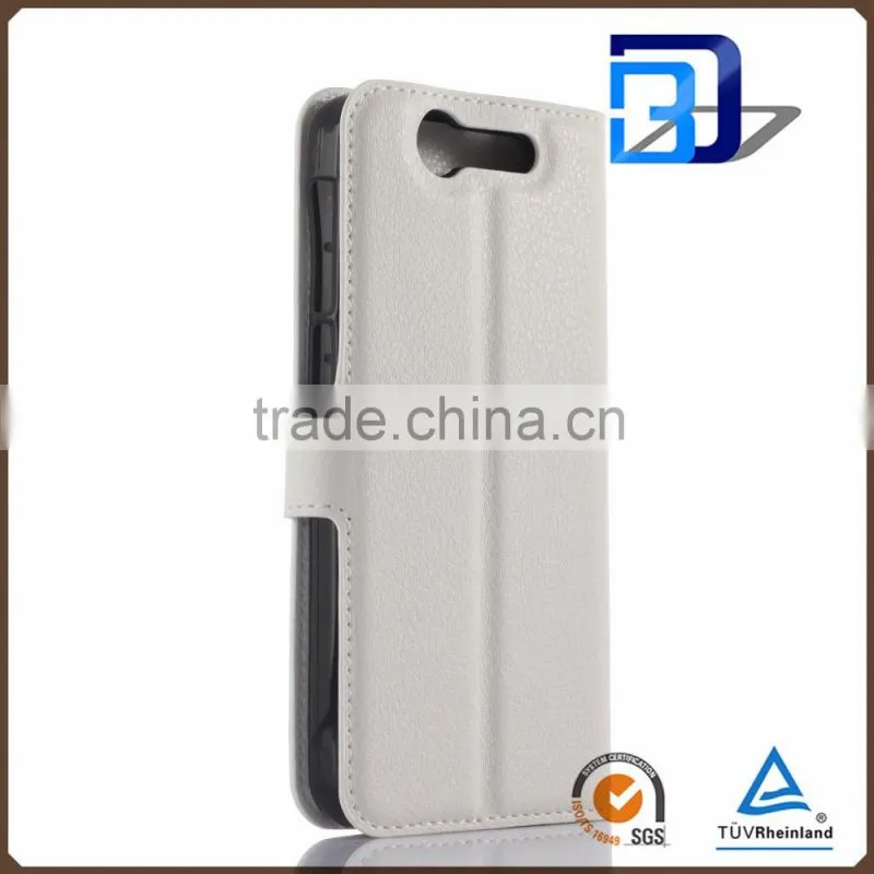 New products 2016 innovation product Stand Wallet Lychee Flip Leather cover for ZTE Blade S7 case mobile accessories
