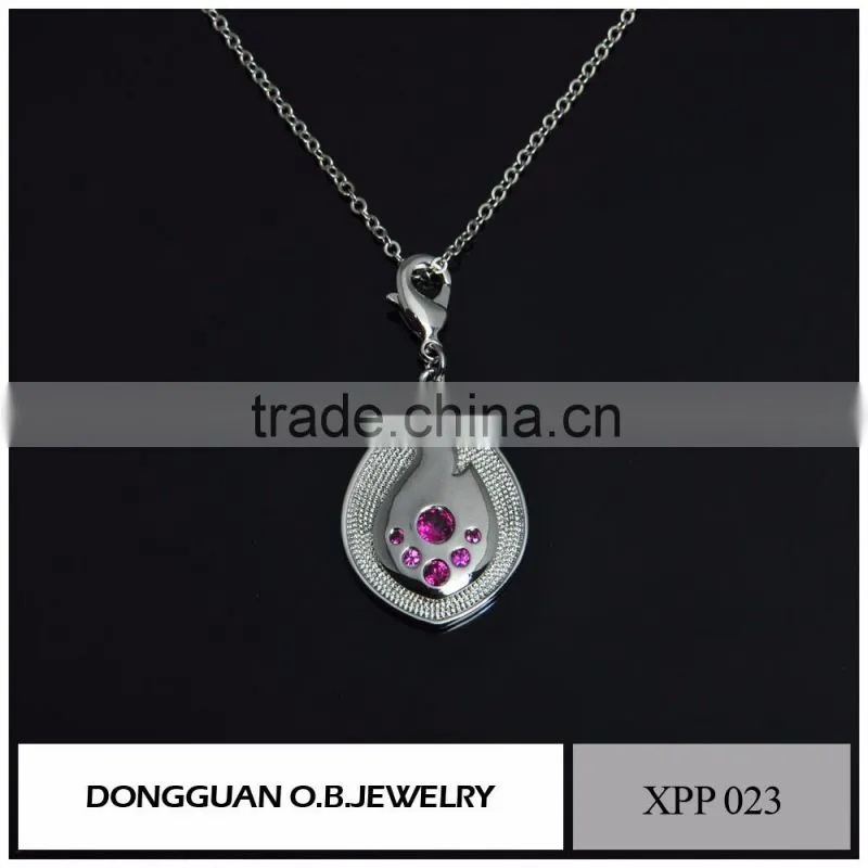 925 Sterling Silver Heart Pendant Necklace /Necklace Rose/Gold/Silver necklaces