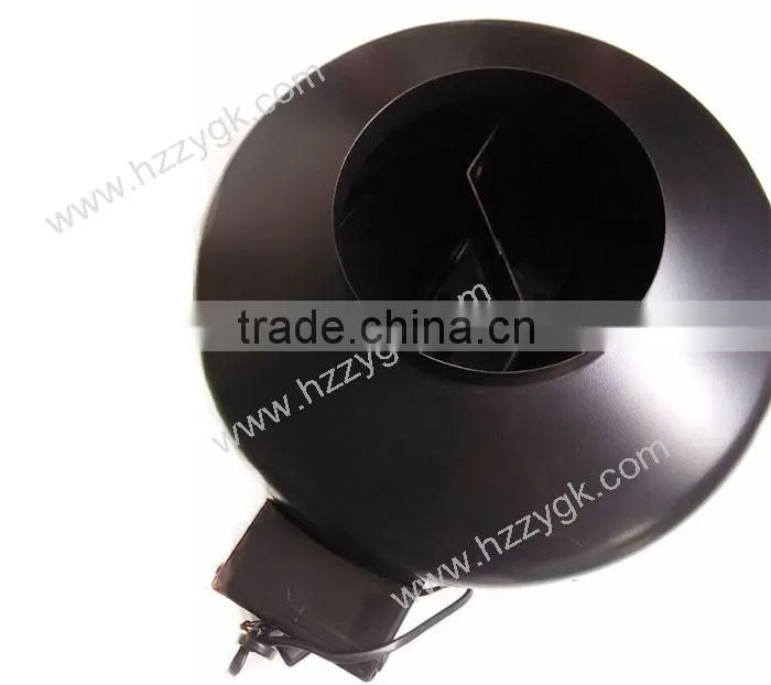 Heavy-duty metal casing centrifugal pipe fan / ventilation duct fan