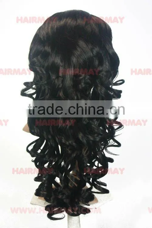 3/4 Wig black wig