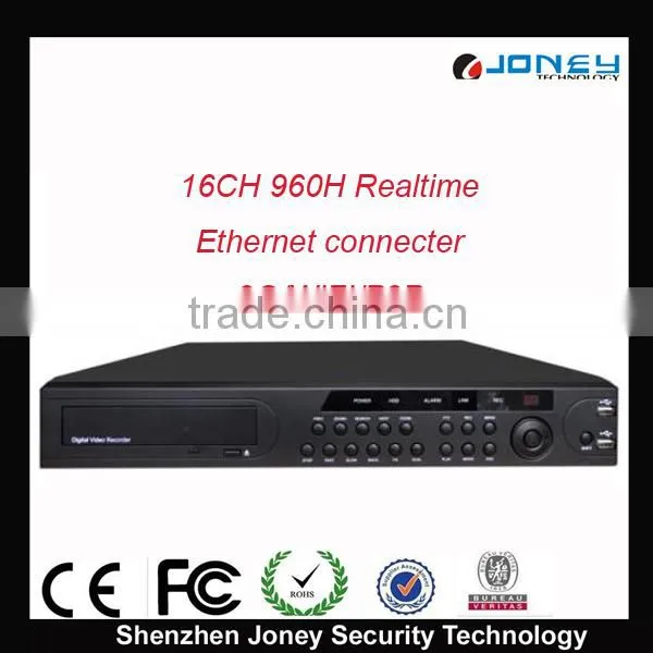 WIFI 960H Realtime 16CH 4 HDD DVR with Alarm Output