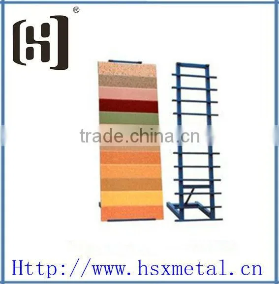 metal grocery store display floor stand shelf for ceramic tile HSX-S666