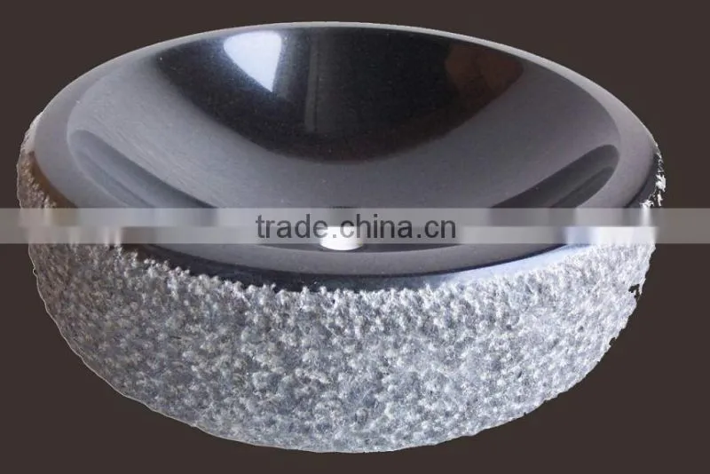 garden stone sink bathroom face bowl sink