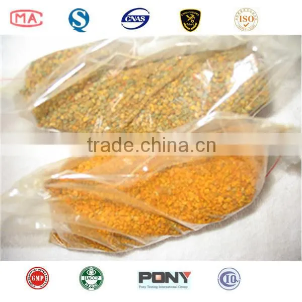 Pure raw honey bee pollen rape bee pollen from big farm
