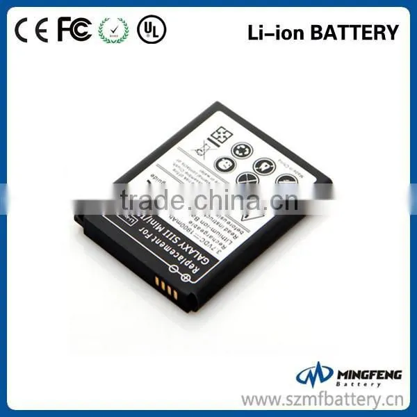 For samsung galaxy s3 mini battery replacement, i9300 mobile phone batteries, i9305 handy akku