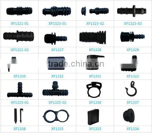 High Quality Turbulent Flowing Online Irrigation Pressure Compensating Adjustable Dripper