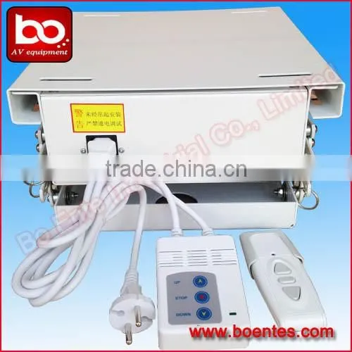 Aluminum Alloy Ceiling Mount Motorized Projector Lift Mechanism with Remote Control for Office Projector Solutions
