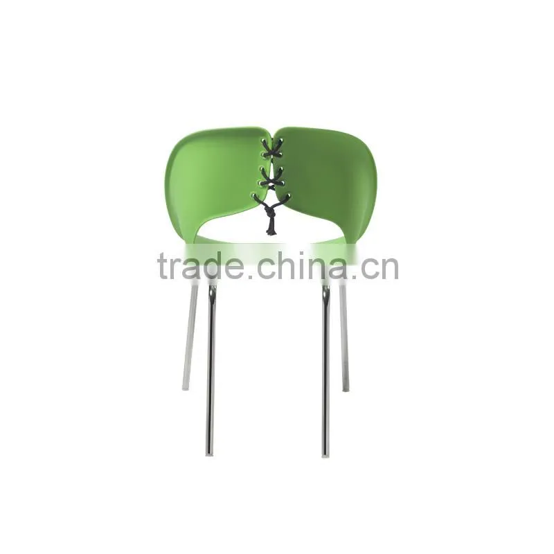 2014 new design stackable plastic garden chair cusion HC-N017