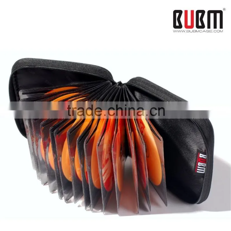 Wholesale ALL COLORS PU leather Square CD bag,CHEAP DVD VCD Case