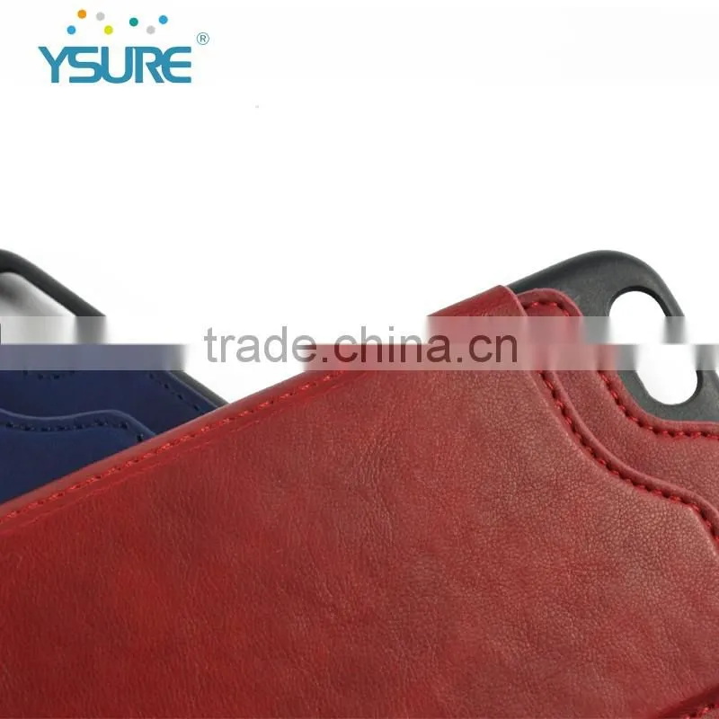 2016 Hot Sales New Style PU Leather Cases for iphone6 Back Cover with Card Slots