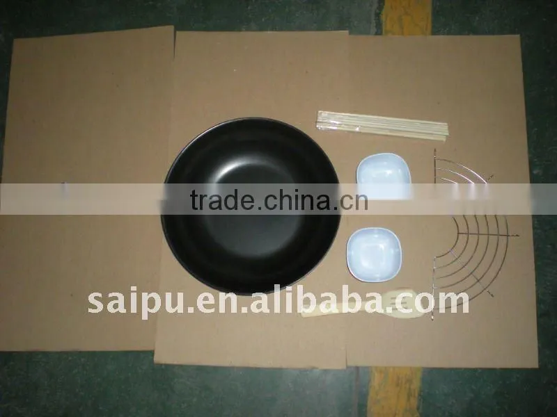 10 pcs non-stick chinese wok