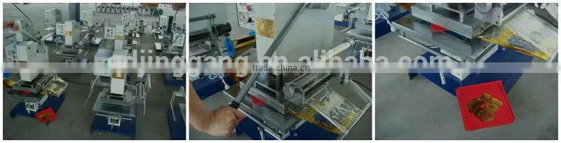 TJ-30 Manual t-shirt heat transfer printing machine& hot stamping machine