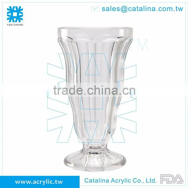 Sweety 12oz plastic dessert sundae ice cream cup