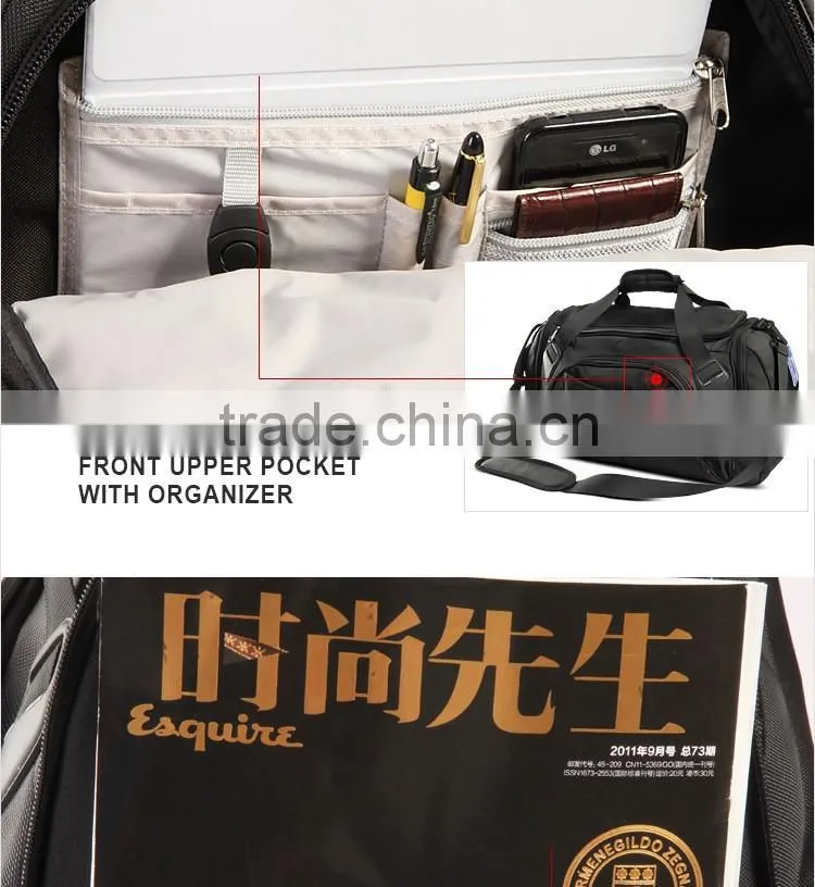 polyester folding travel golf shoe bag golf travel bag