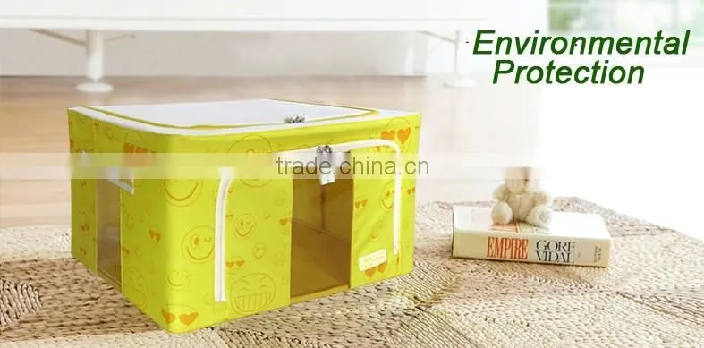 2015 new style Foldable storage box,,fancy living box
