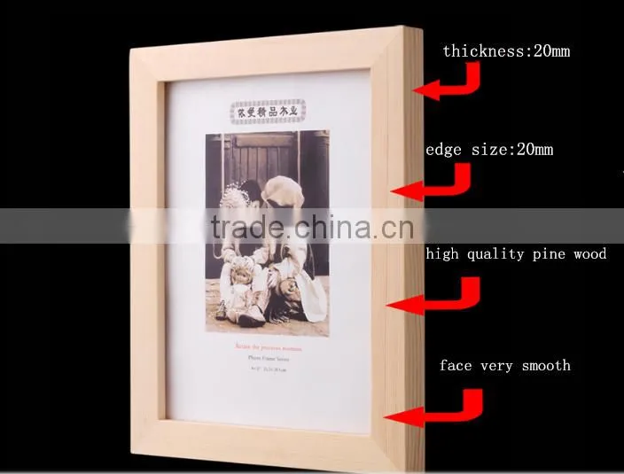 wooden picture photo frame