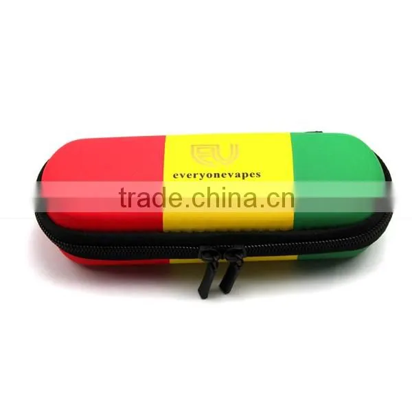 New sale Red/green/yellow three bars ego ce4 zipper case zipper pencil case