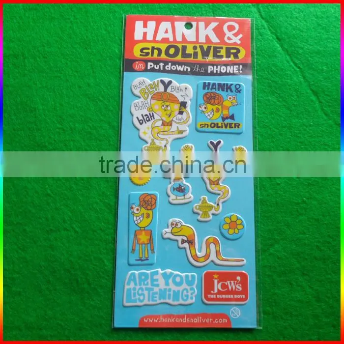 space ranger puffy sticker for children