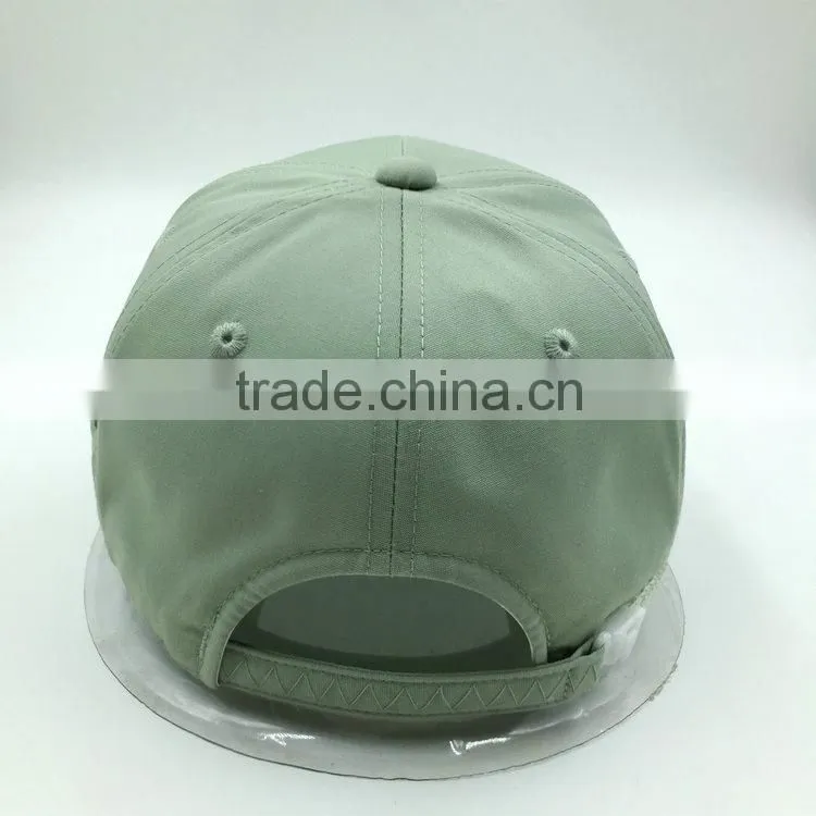 6 panel promotional blank baseball cap