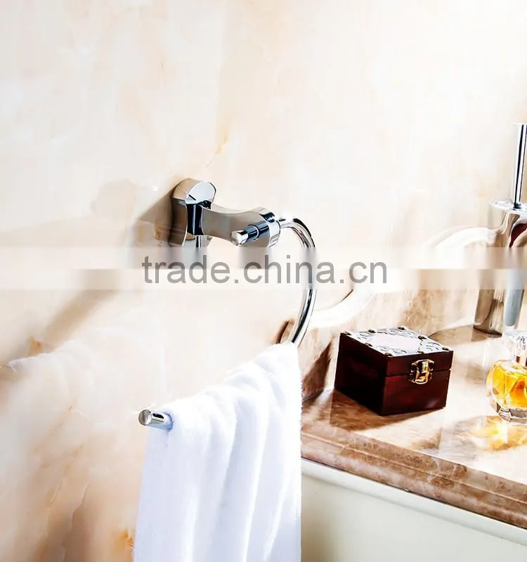 50860 batnroom accessory brass towel ring fashion hotel use Clean cloth ring contracted Towel holder