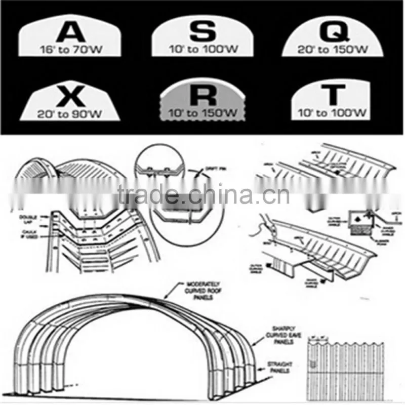Pro Screw-Joint Arch Roof Roll Forming Machine